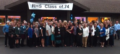 Classmates at the Reunion